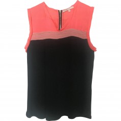 Top Maje noir / fluo T1