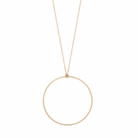 Collier Baby circle on chain Ginette NY