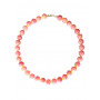 Collier Rainbow Pierre de Montagne Rose 4 Crosses