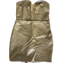 Robe bustier en cuir Plume Paris T