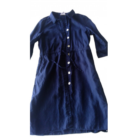 robe resseree avec cordon et poches 