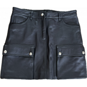 Jupe en cuir Carano Raiine T36
