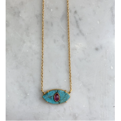 Collier Ayin Turquoise Bohemian Rhapsodie