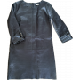 Robe en cuir Sandro T36