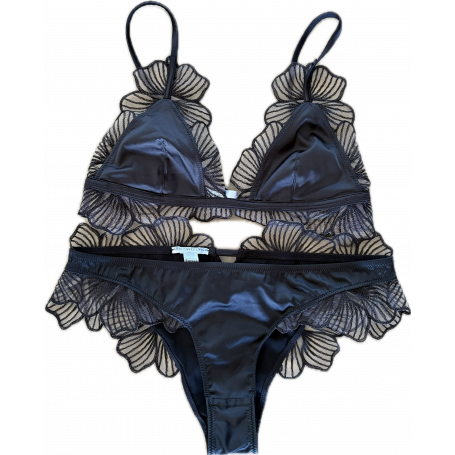 Ensemble Gabrielle Soutien gorge 85B et CulotteT36 Chichi Castelnango