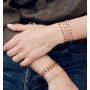 Bracelet Résine Moka or rose Gigi Clozeau